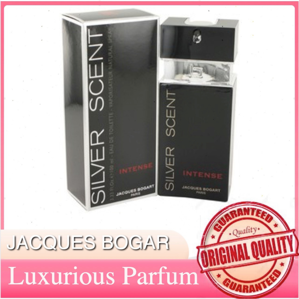 ORIGINAL Silver Scent Intense By Jacques Bogart EDT 100ML Perfume