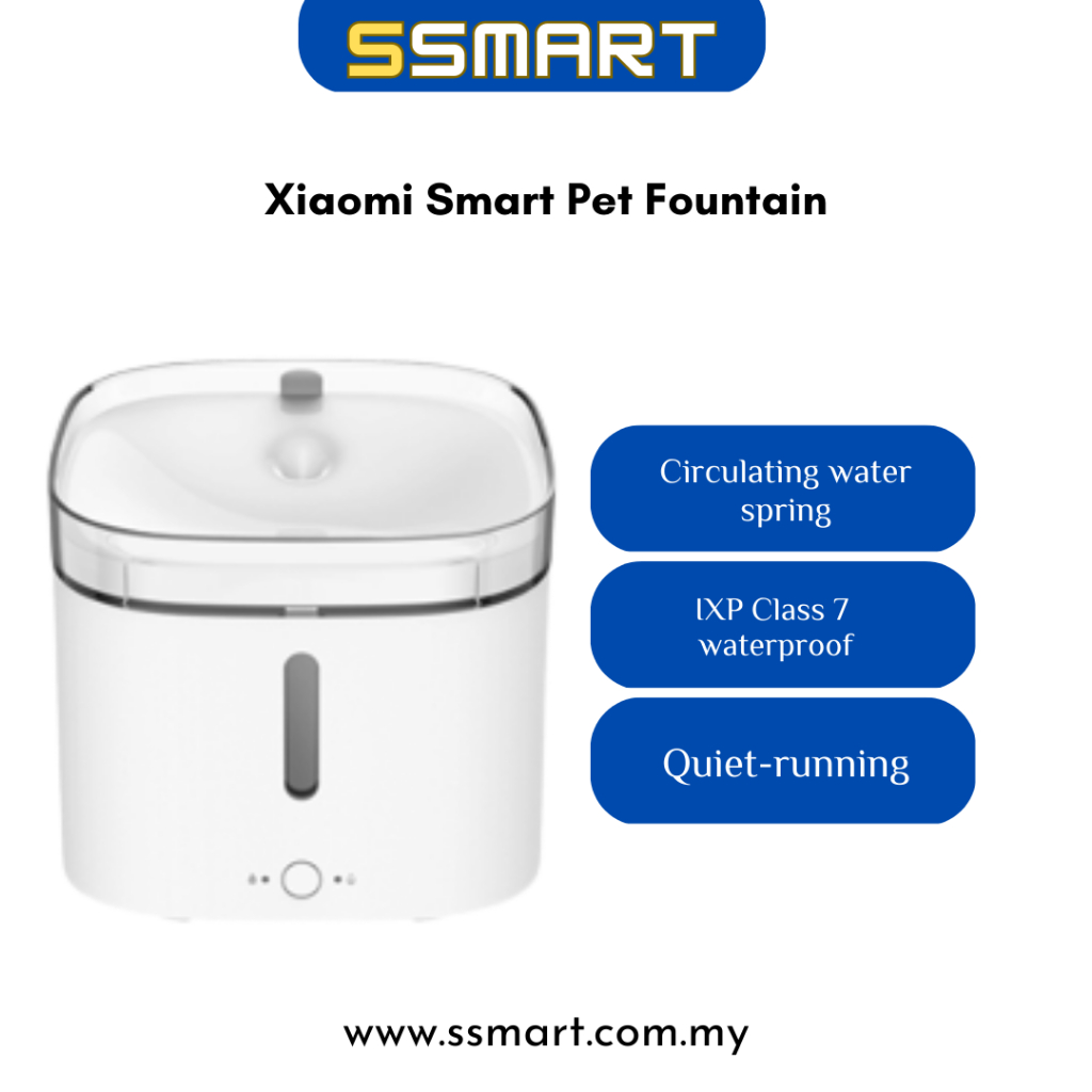 (Global) Xiaomi Smart Pet Fountain Smart Pet Water Dispenser 2L (24