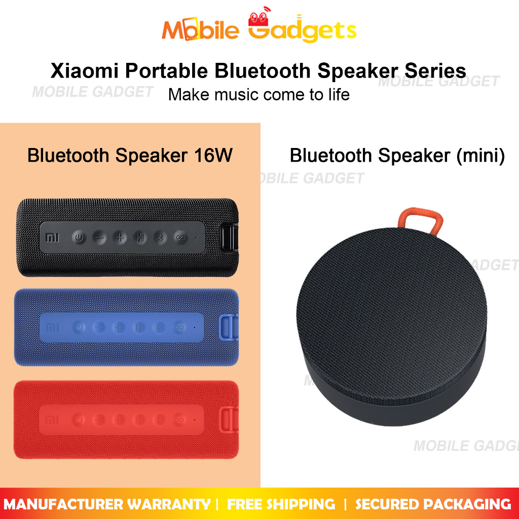 Xiaomi Mi Portable Bluetooth Speaker (16W) / Portable Bluetooth Speaker