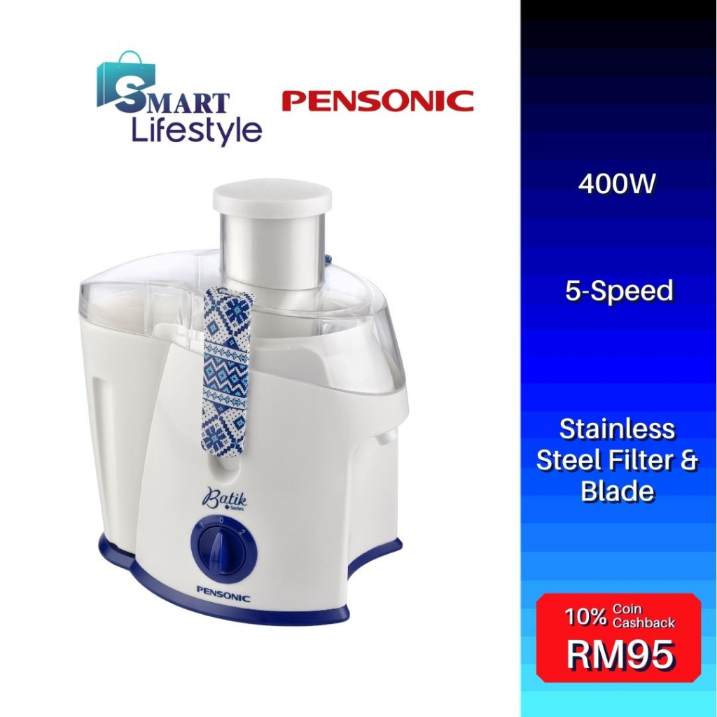 Pensonic Juice Extractor (400W) PJ300B Shopee Malaysia