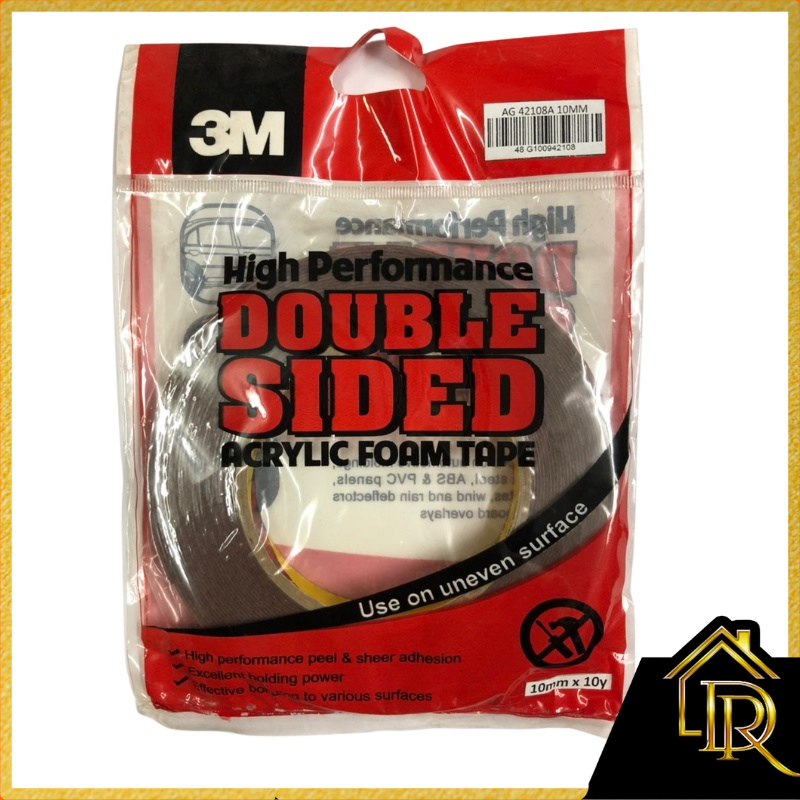 DR 3M SUPER STRONG DOUBLE SIDED TAPE Original 3 Meter Acrylic Foam Tape