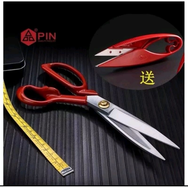 PROFESIONAL GUNTING TAILOR GUNTING TAJAM GUNTING PIN TAILORING SCISSORS ...