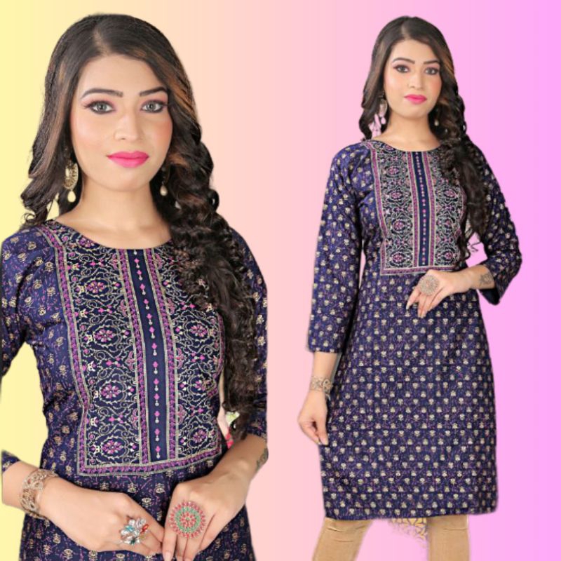 [Size S -6XL] LD102 Exclusive Kurti Women Indian Tops / Baju Bollywood ...