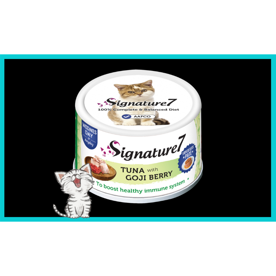 Signature 7 Superfood 70g 80g (AAFCO Completed Food) Cat Canned Wet