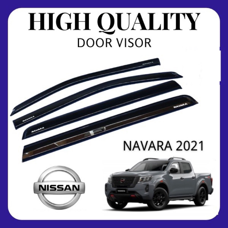Injection Door Visor Nissan Navara Pro4x 20212023 visor Pro4x visor
