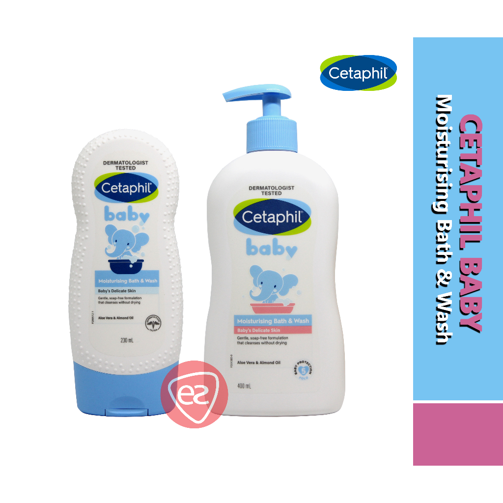 CETAPHIL BABY MOISTURISING BATH & WASH ( 230ML / 400ML ) Shopee Malaysia