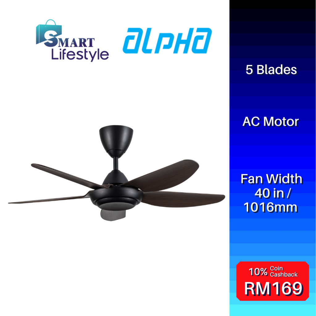 Alpha Ceiling Fan 5 Blade CX85B/40 (40inch) / CX85B/56 (56inch) Shopee Malaysia