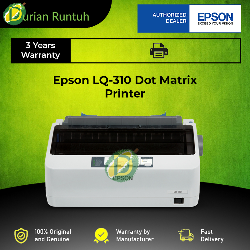 Epson LQ310 Dot Matrix Printer / LQ590II Impact Printer / LQ590II N