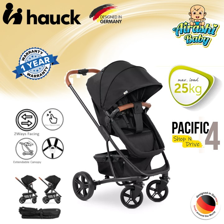Hauck Pacific Shop N Drive (Free Carrier Car Seat) Shopee Malaysia