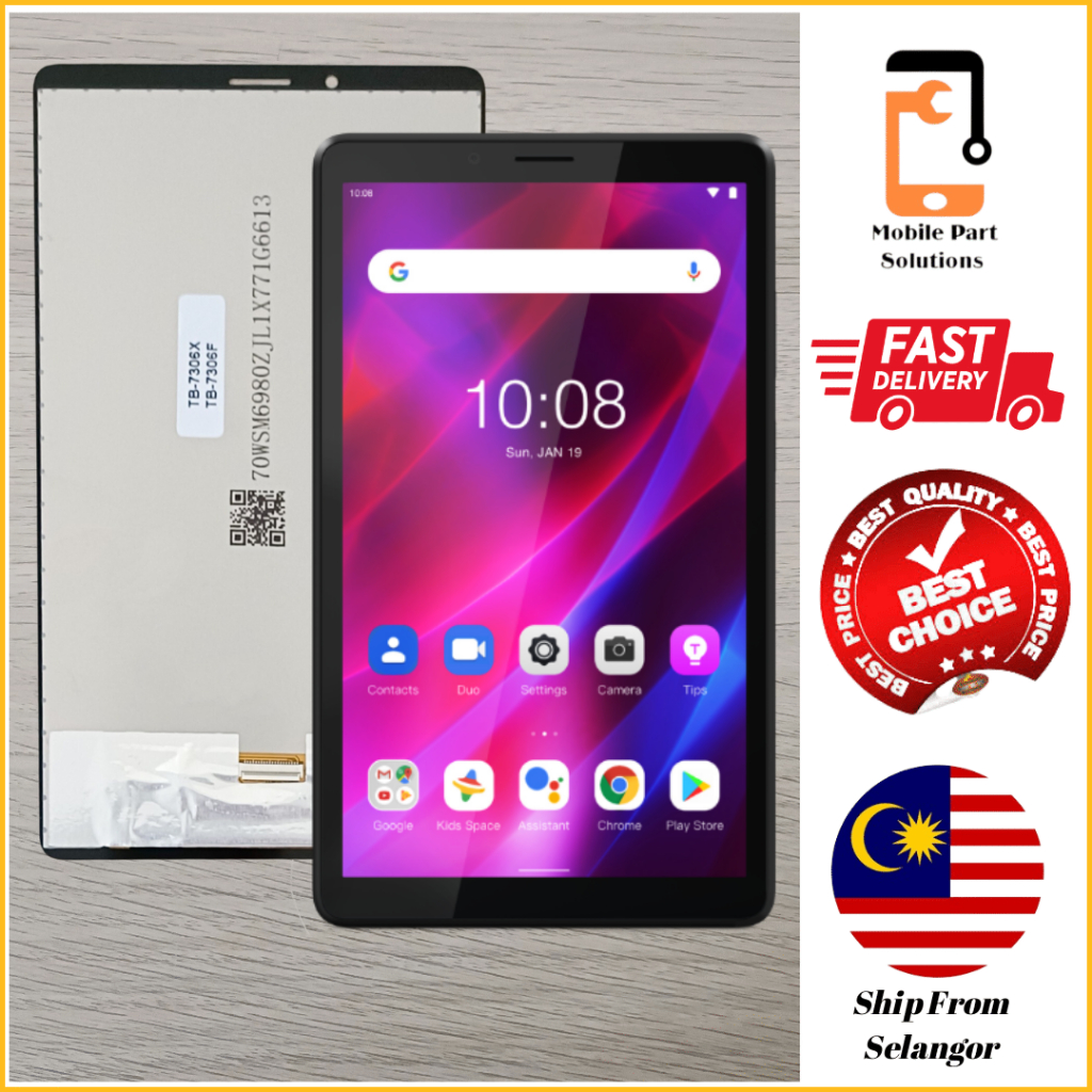 [MPS]Compatible For Lenovo Tab M7 TB-7306X TB-7306F 3rd Gen Original ...