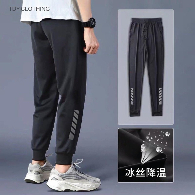 Ready Stock🇲🇾Men Plus Size Tracksuit Basic Cooling Running Gym Football ...