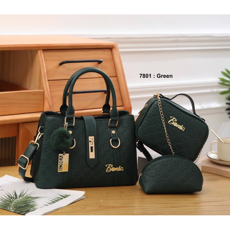 BONIA_LADIES HANDBAG #6027BO [PREMIUM QUALITY]