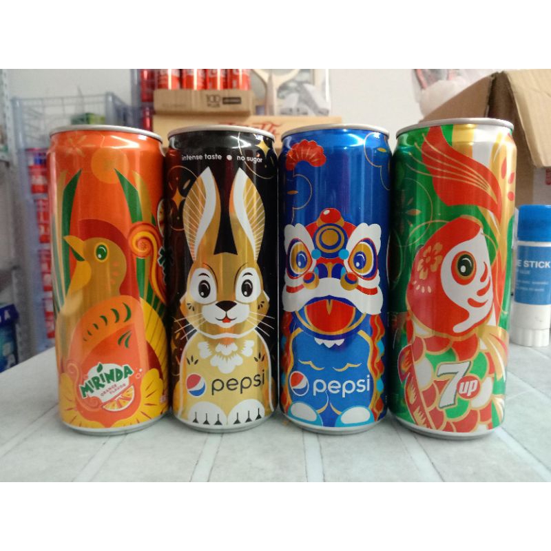 2023 China Pepsi Cola 7Up Mirinda Full can set | Shopee Malaysia