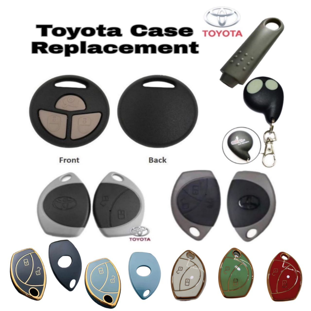 NEW TOYOTA Hilux Innova Car Alarm Remote Control Key Cover Cobra - 2 ...
