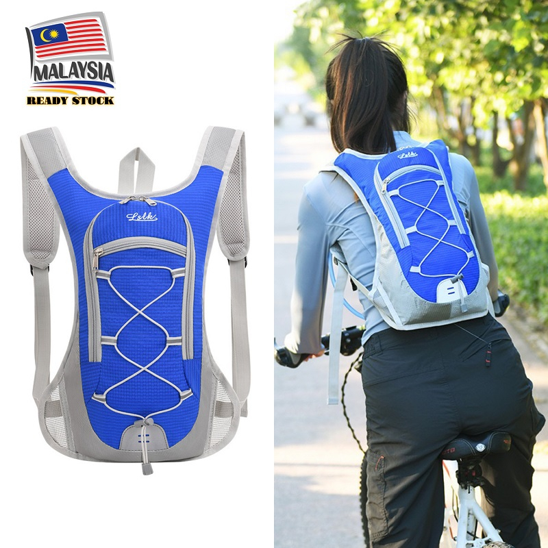 Ready Stock!! Bicycle Motorcycle Hiking Unisex Backpack Nylon Sport ...