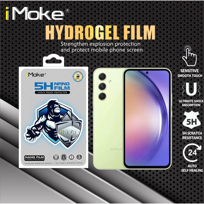 iMoke Hydrogel Film Screen Protector for Samsung Galaxy A55 5G/A54 5G