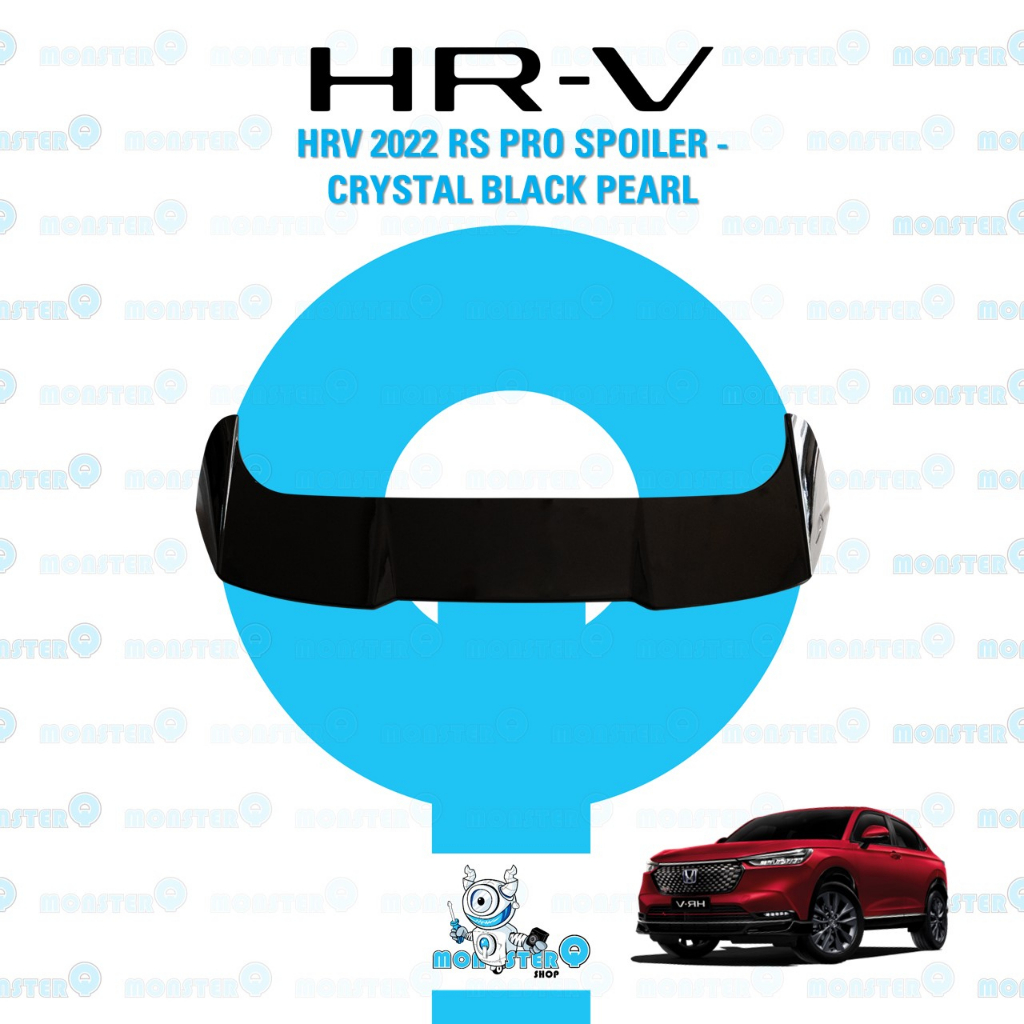 Honda Hrv 2022 RS PRO Spoiler ( Crystal Black) Shopee Malaysia