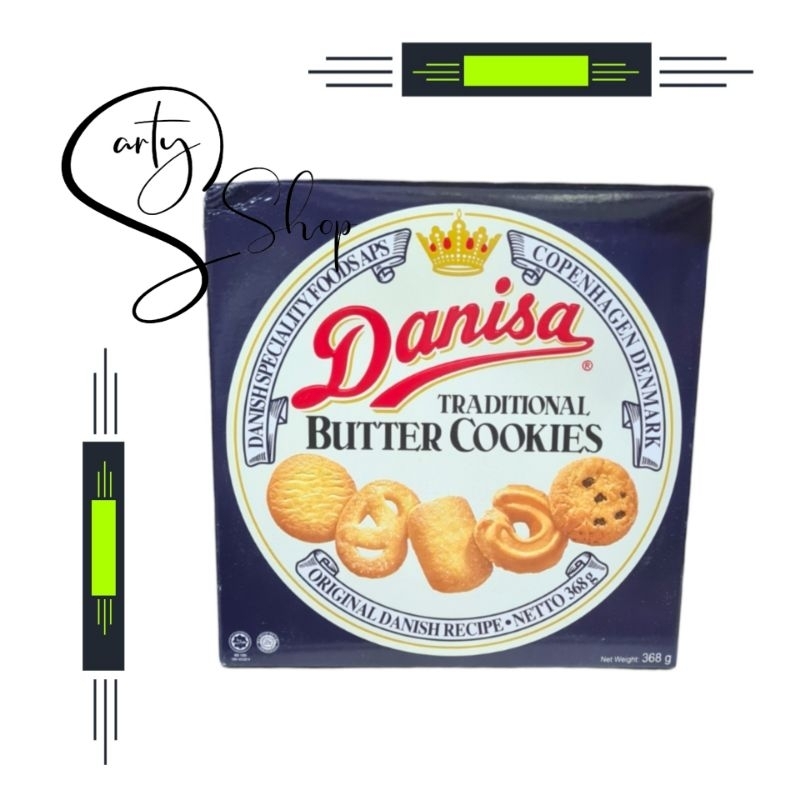 Danisa Traditional Butter Cookies 368G Shopee Malaysia