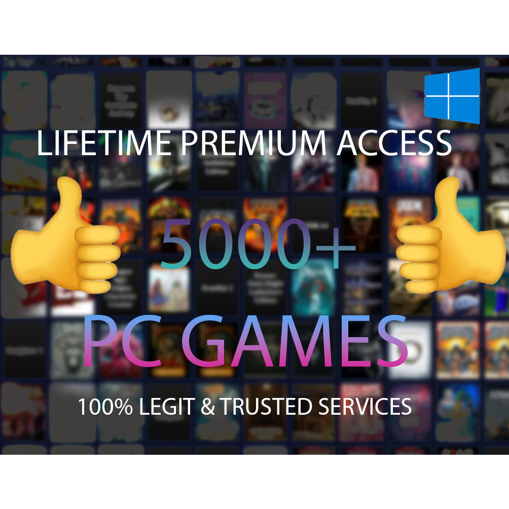 [PC Games] Lifetime Premium Access & Downloads 5000+ !CHEAPEST! [PC
