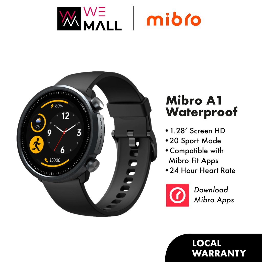 Xiaomi Mibro A1 Smartwatch HD Screen 1.28inch SpO2 Blood Oxygen Heart ...