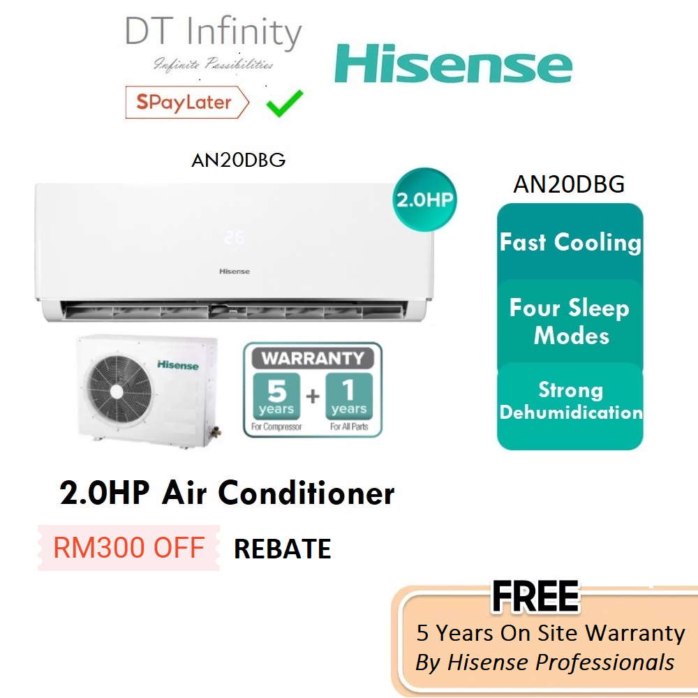 rm300-rebate-hisense-aircond-2-0hp-non-inverter-r32-aircon-air