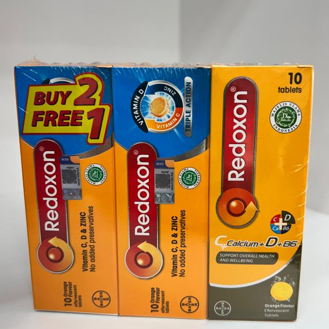 Redoxon Tripple Actionx2+ Cal-D (readys stock) | Shopee Malaysia