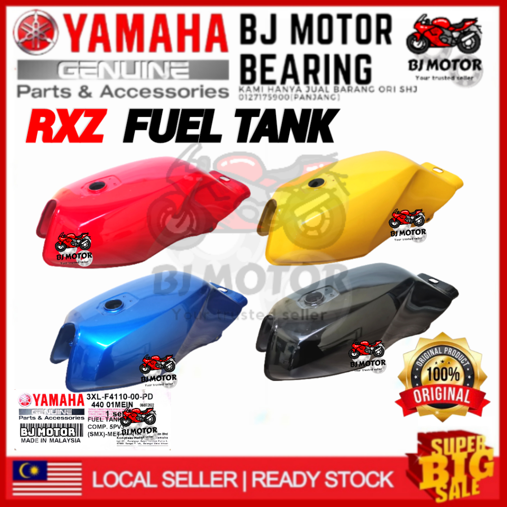 RXZ FUEL TANK RXZ CATALZER TANGKI MINYAK FUEL TANK BIRU SKALA VRC1 100% ...