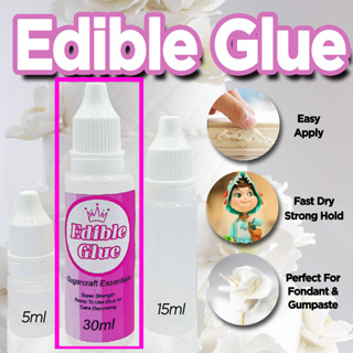 Food Grade Fondant Adhesive Non-toxic Craft Glue Safe Edible Glue for  Baking Icing Decor Fondant