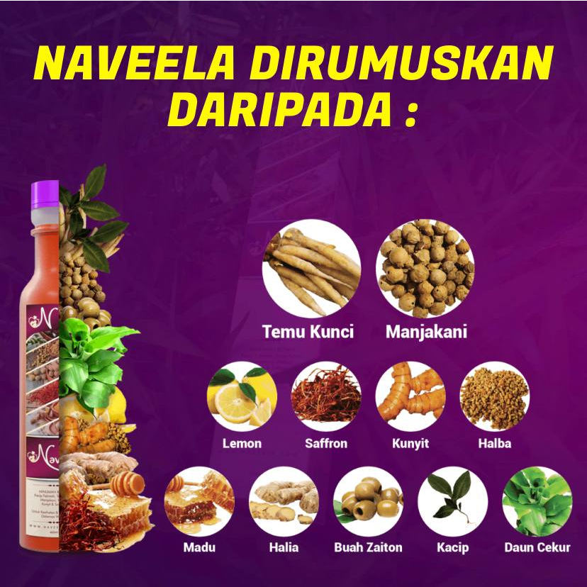 ORIGINAL HQ - READY STOCK - JUS NAVEELA 400ML | Shopee Malaysia