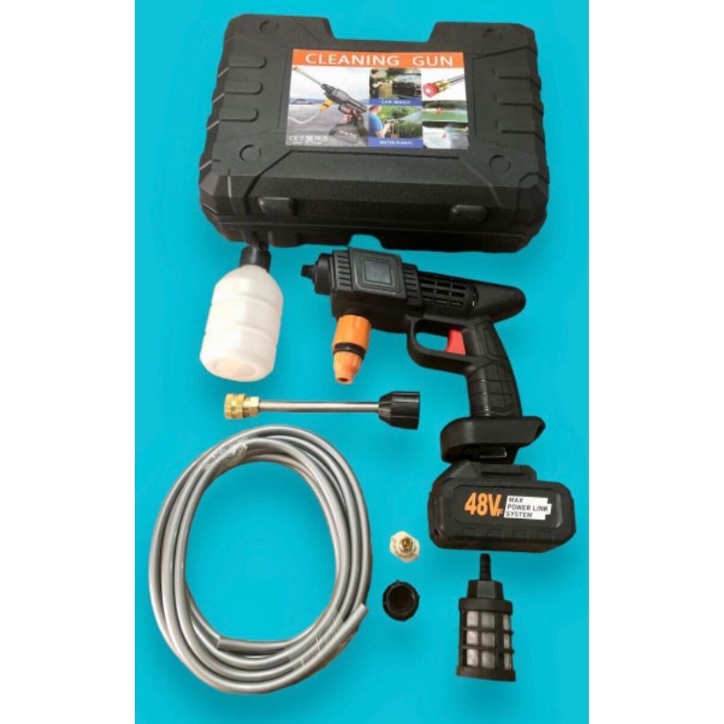 Car wash Water Jet Cordless ,Car Wash Floor Tiles Cleaner Spray Gun