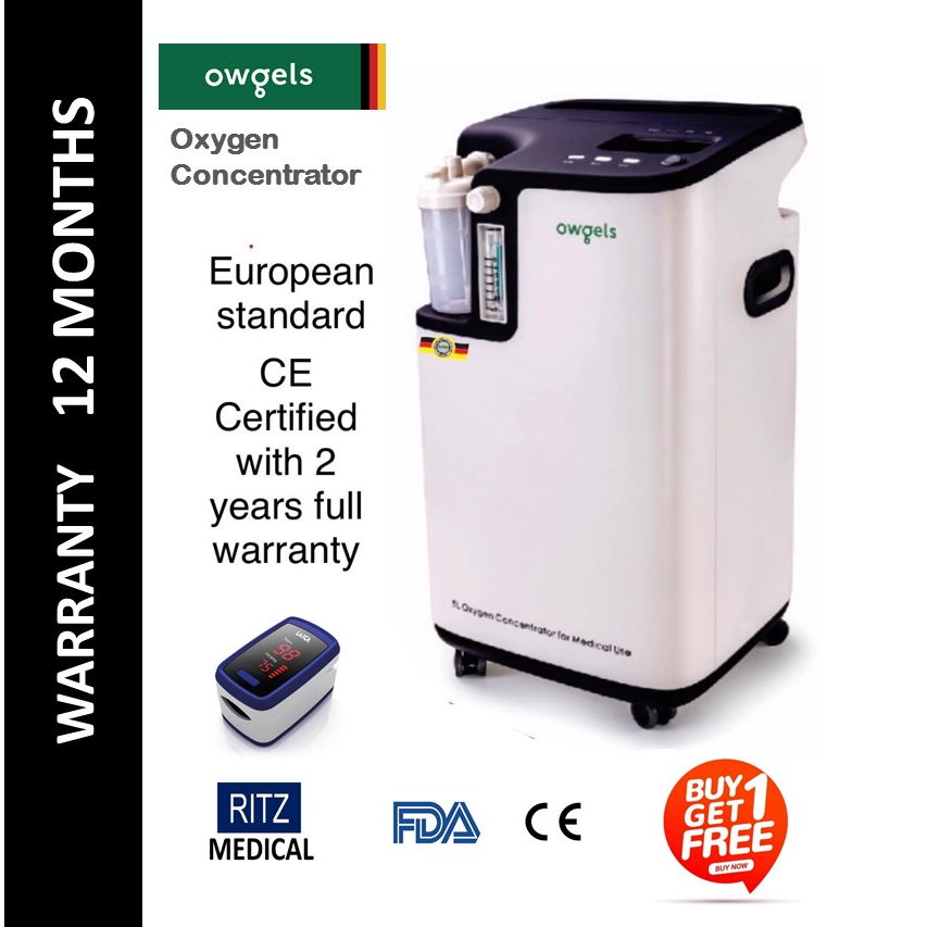 Ritz Owgels 5L Medical Oxygen Concentrator | Shopee Malaysia