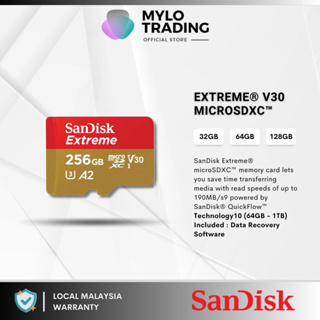 Sandisk Micro SD 256 Gb Extreme 190 Mb/sec