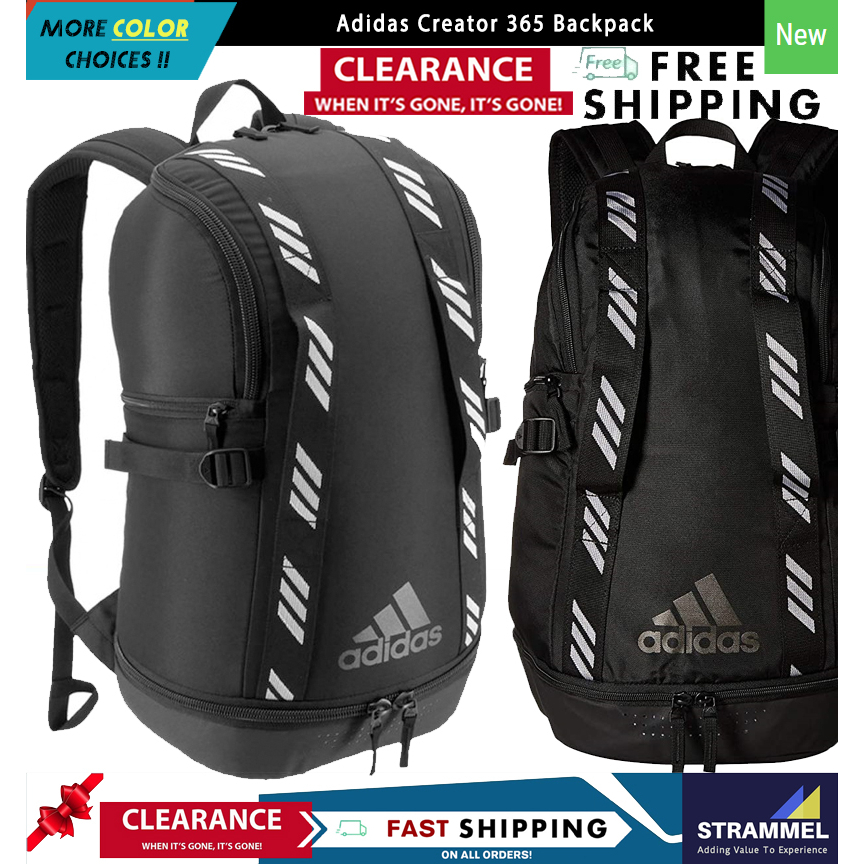 100 Authentic Adidas CK8453 Creator 365 Backpack Sports Outdoor Casual Daily Use Travel Bag Ready Stock