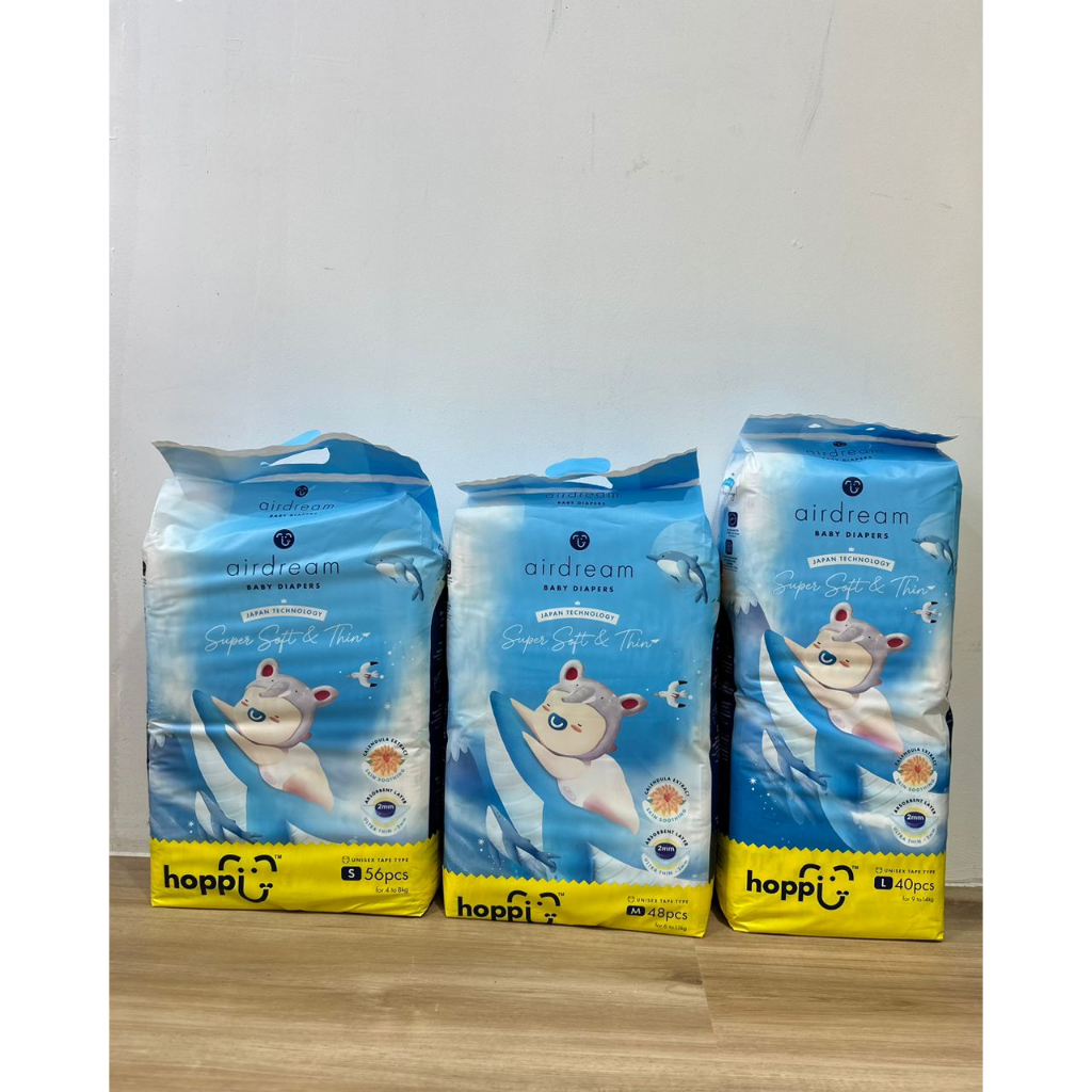 AIRDREAM TAPE DIAPERS (1 PACK) | Shopee Malaysia
