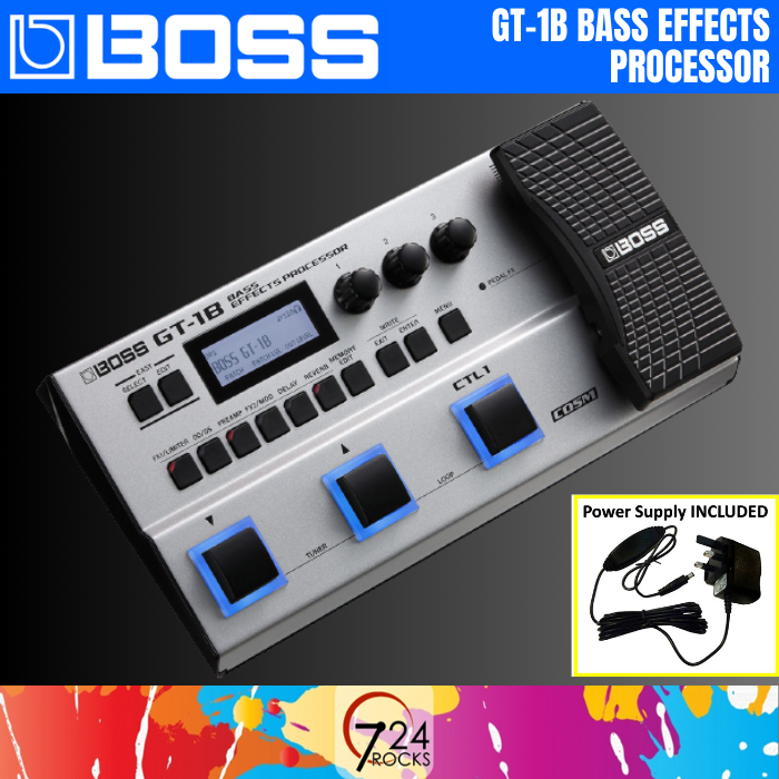 Boss pedal Boss GT1B Bass Effects Processor guitar effect pedal Boss