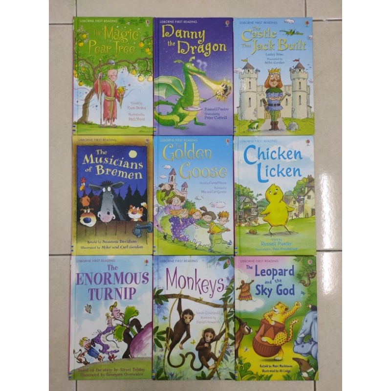 Bb Usborne First Reading Level 3 Various Titles Hardcover