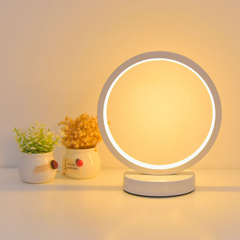 [3 lights changing ]Led Table light Minimalist Bedside Table lamp