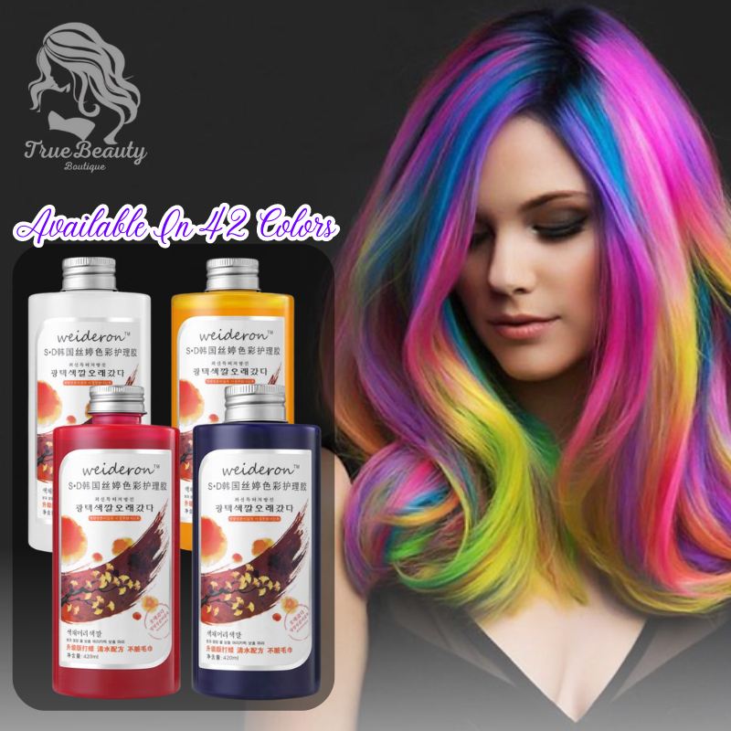 TrueBeauty 6D Korea Weideron Highlight Hair Color Cream Color Wax Hair