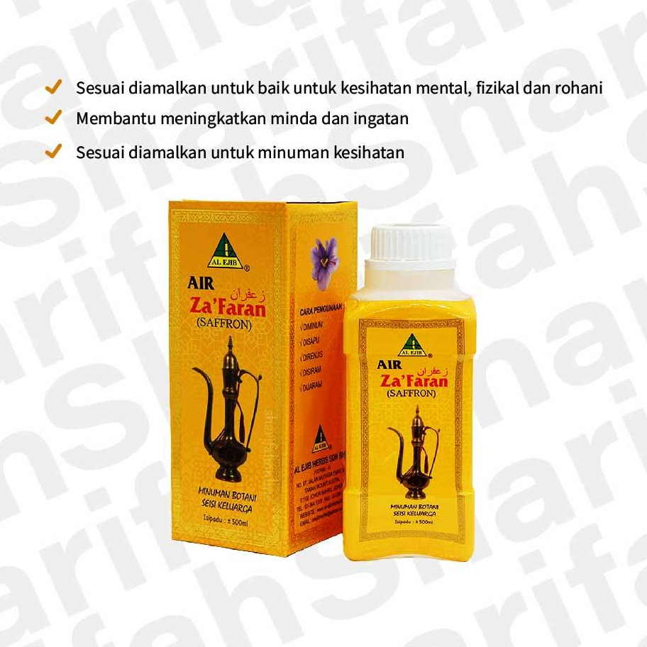 AIR ZA'FARAN (SAFRON) | Shopee Malaysia