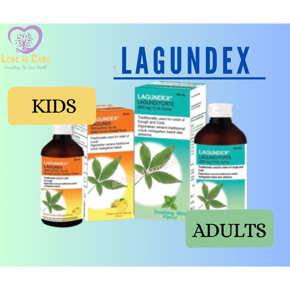 Lagundex Cough and Cold Syrup (120ml/60ml) Shopee Malaysia
