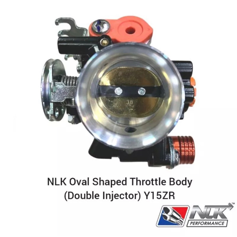 🇲🇾NLK PERFORMANCE SHAPED THROTTLE BODY (DOUBLE INJECTOR)Y15ZR | Shopee ...