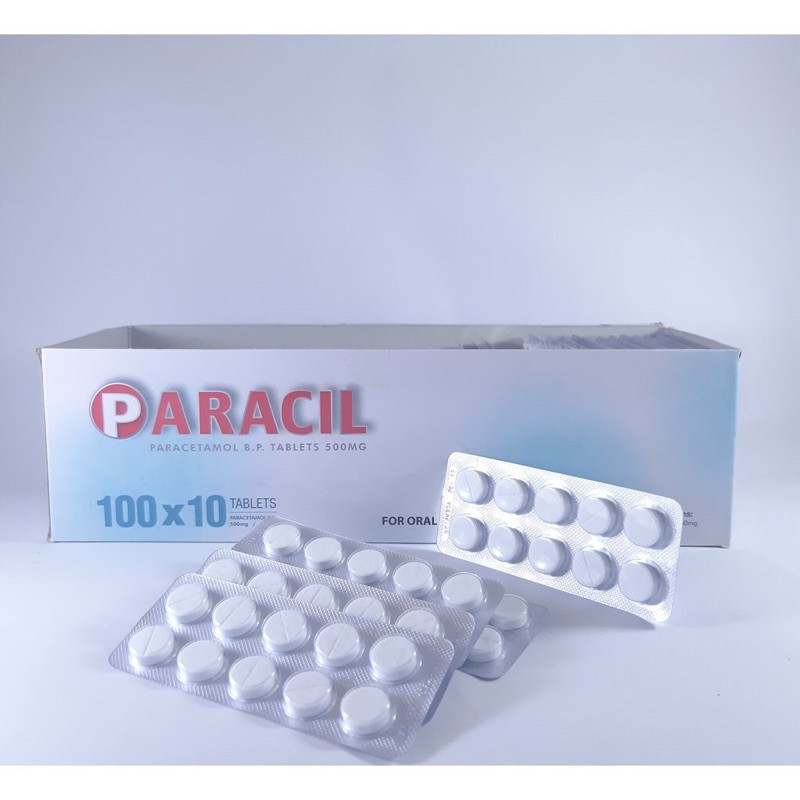 Paracil Paracetamol 500mg 1 X 10's (NEW STOCK!) | Shopee Malaysia