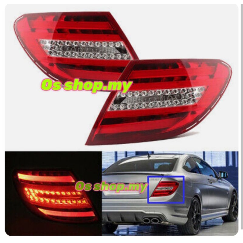 Mercedes Benz W204 (2010-2013) Tail Lamp Rear Light C Class New ...