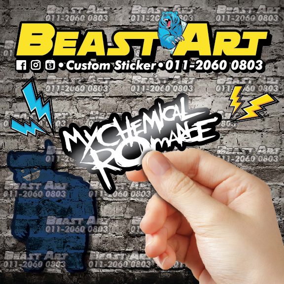 A46 MCR / MR / MYCHEMICAL ROMANCE / STICKER BEAST ART | Shopee Malaysia