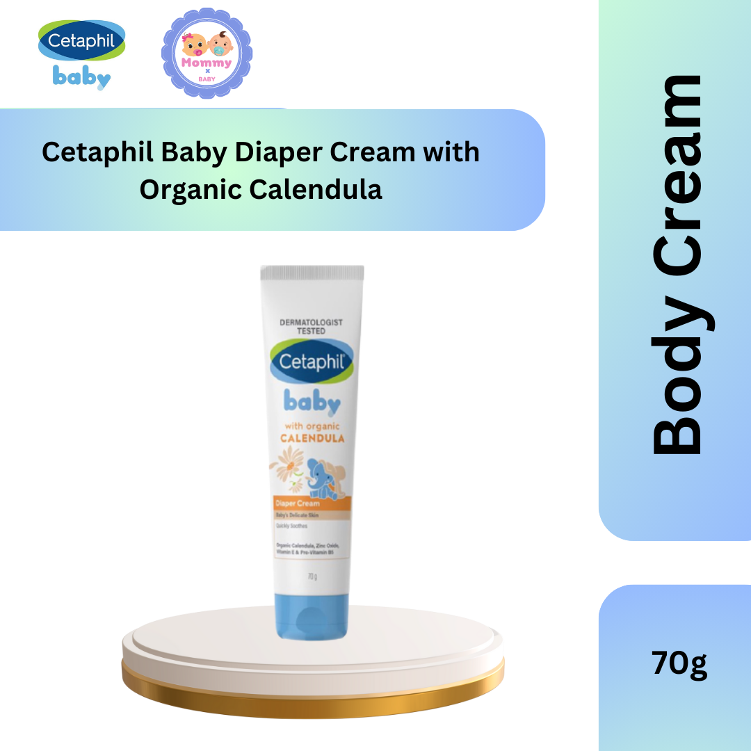 Cetaphil Baby Diaper Cream With Organic Calendula 70g Shopee Malaysia