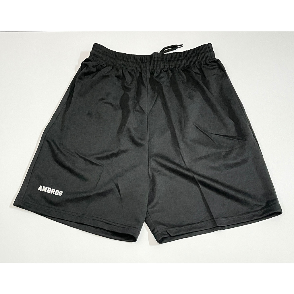 Ambros ACP0115 Sports Workout Soccer/Football Shorts (BLACK) | Shopee ...