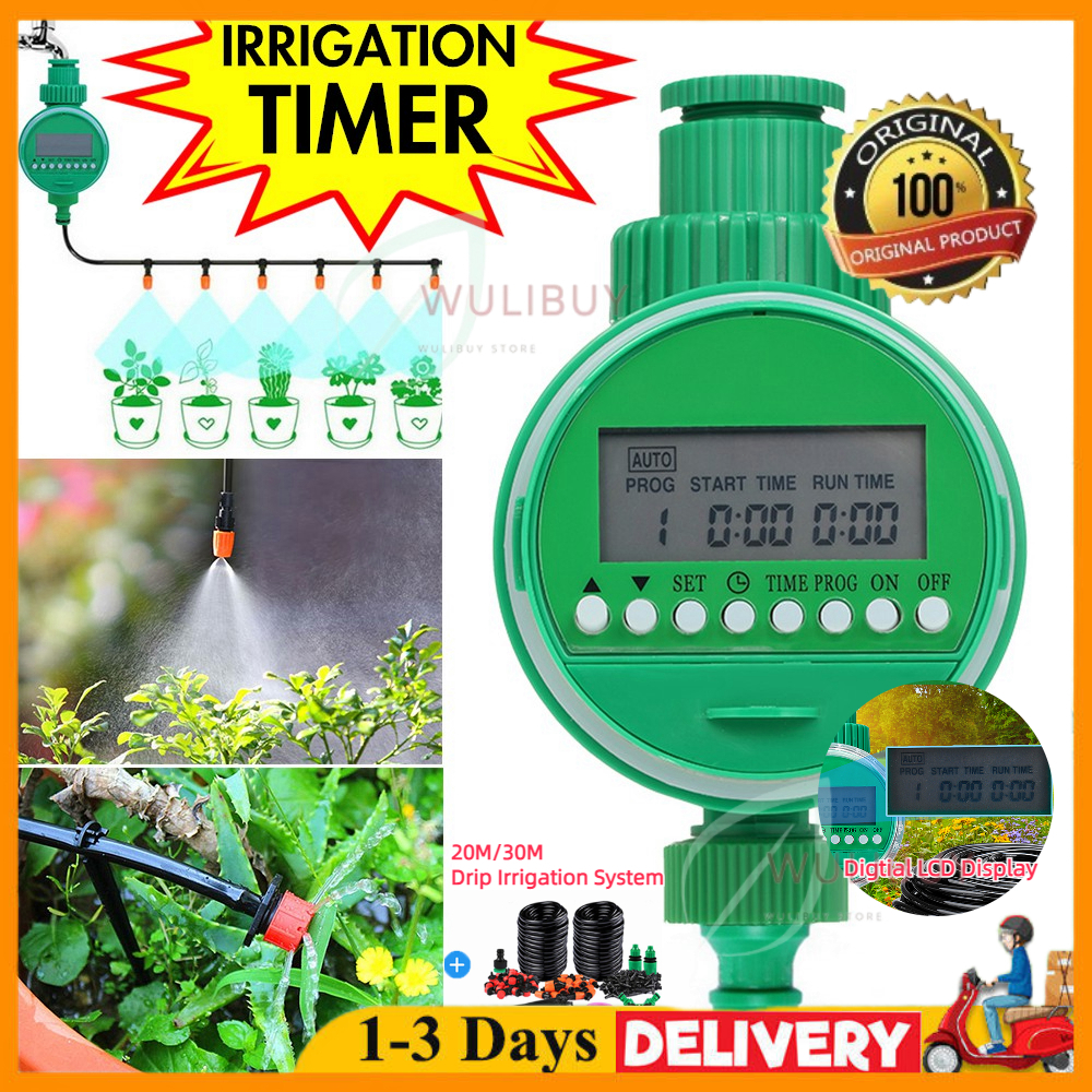 🔥Automatic Water Timer Garden Irrigation Timer Electronic with LCD