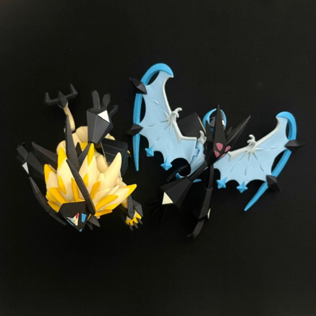 Pokemon Moncolle ML Dusk Mane Necrozma & Dawn Wings Necrozma Set ...