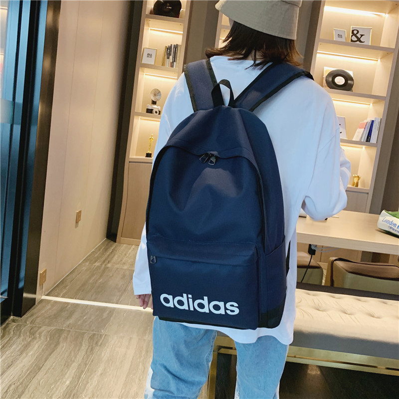 original adidas beg sekolah backpack lelaki beg sekolah laptop backpack computer pagback knapsack