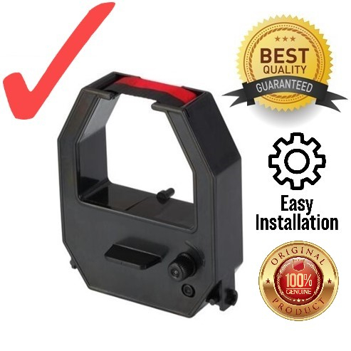 Genuine Ribbon Cartridge for Punch Card Machine / Time Recorder (Black ...